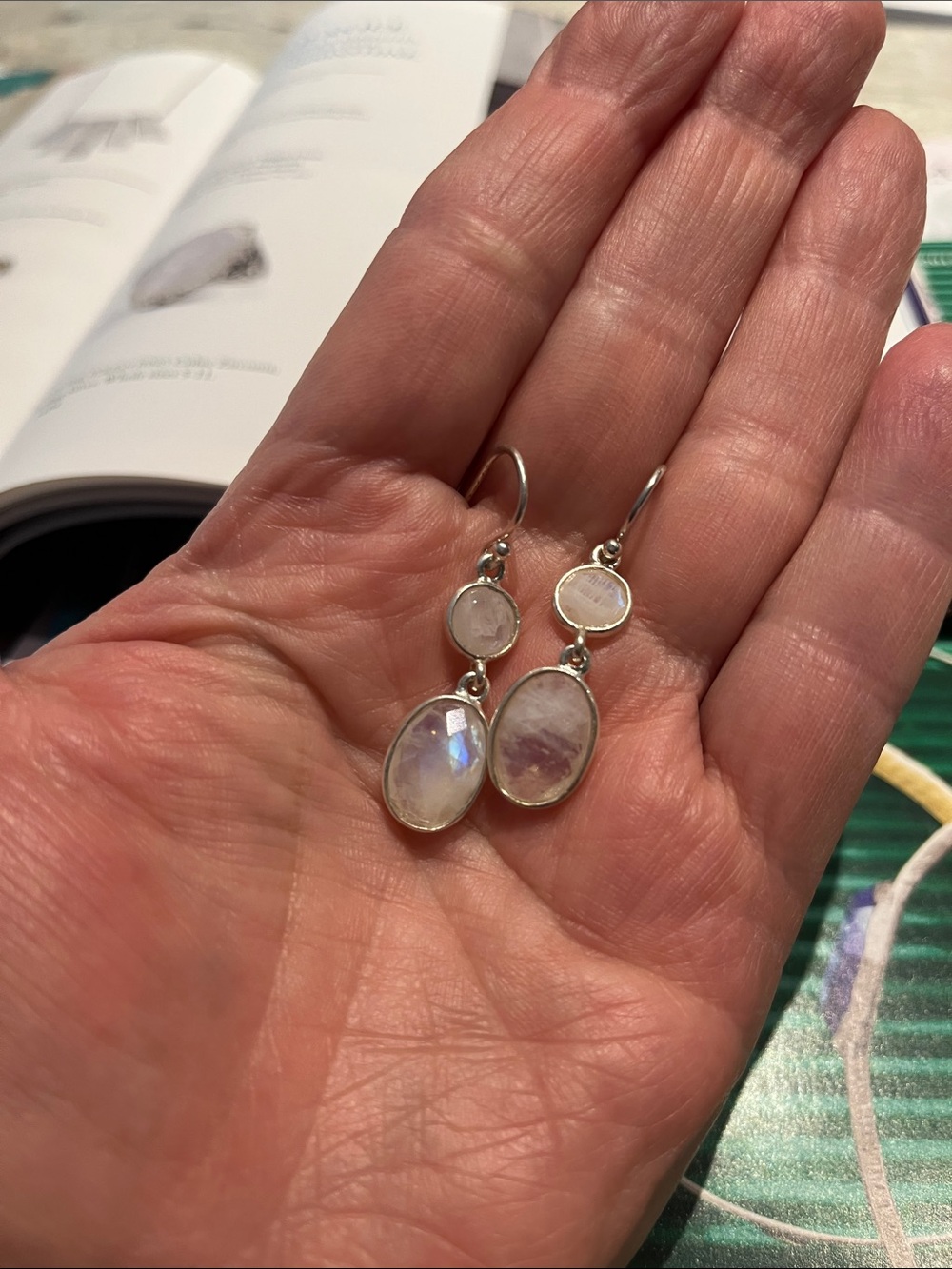 Silpada over the moon earrings